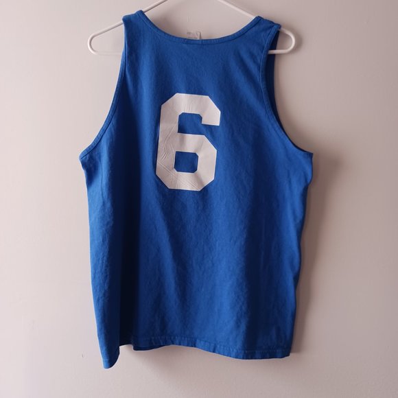 T Shirt Tank Top Bay State Massachusetts Summer Games Gildan Adult Size L Large - Picture 3 of 4